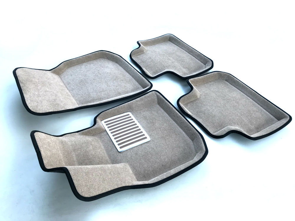 Коврики салона текст. 3D euro-std BMW X3 (G01) / X4 (G02) (БЕЖ) (EM3D) NP1